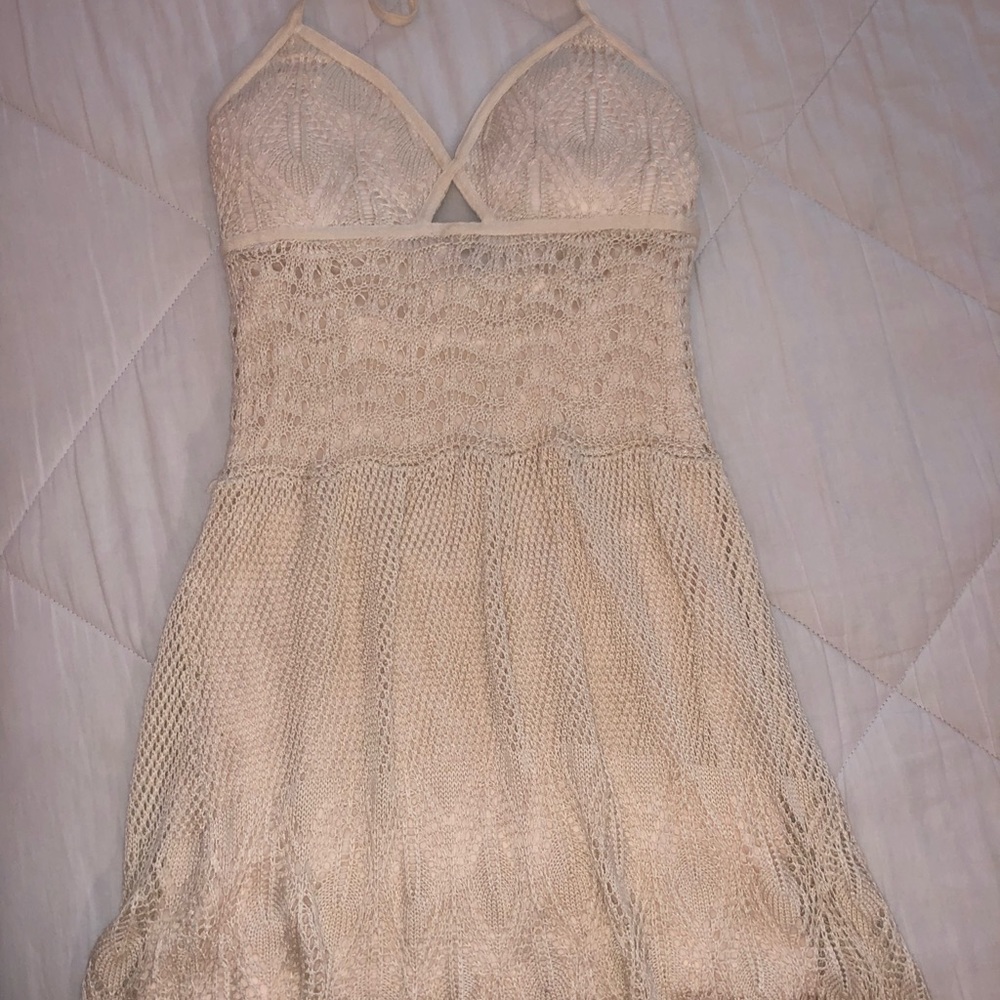 Crochet Halter Dress